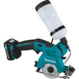 Makita 12V max CXT Lithium‑Ion Cordless 3-3/8 in. Tile/Glass Saw (Tool Only)