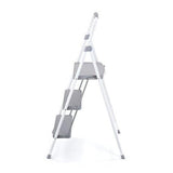 Rubbermaid RMS-3 3-Step Steel Step Stool, 225-pound Capacity