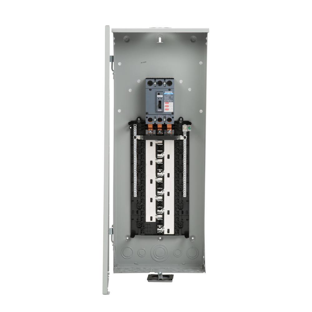 ES Series 200 Amp 30-Space 54-Circuit Main Breaker Outdoor 3-Phase Load Center - Super Arbor