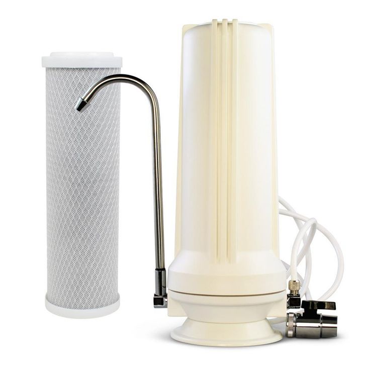 Premium 7-Stage Counter Top Water Filtration System in Clear