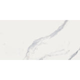 Style Selections Calacatta White 12-in x 24-in Matte Porcelain Marble Look Floor Tile