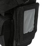 Medium Quick Access Laptop Tool Bag with Shoulder Strap in Black - Super Arbor
