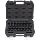 1/2 in. Drive Combination Impact Hex Socket Set (15-Piece) - Super Arbor
