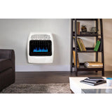 20,000 BTU Vent Free Natural Gas Blue Flame Wall Heater - Super Arbor