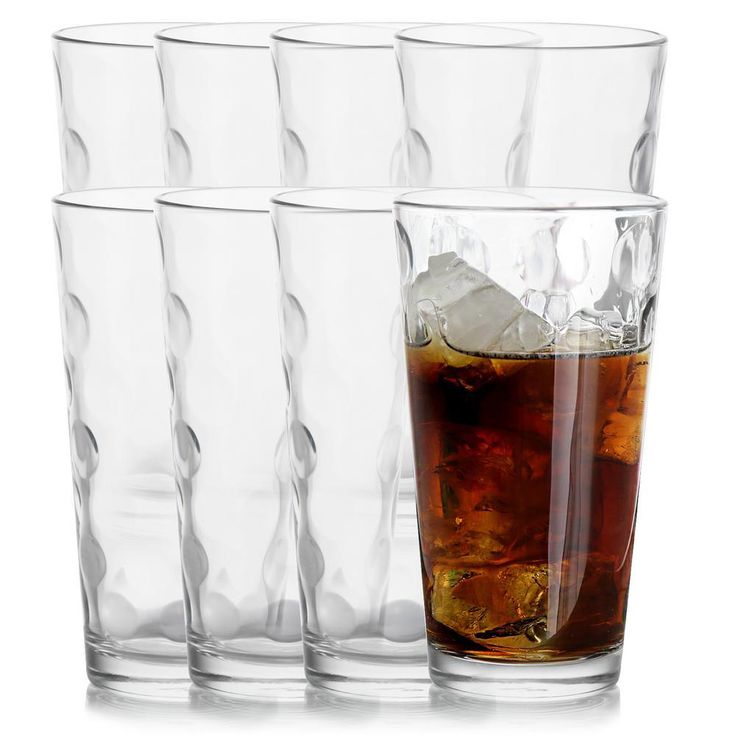 Space 16.75 oz. Cooler Glasses (8-Pack)
