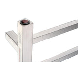 Charles Series 6-Bar Stainless Steel Wall Mounted Electric Towel Warmer Rack in Brushed Nickel - Super Arbor