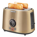2-Slice Green Long Slot Toaster with Rack