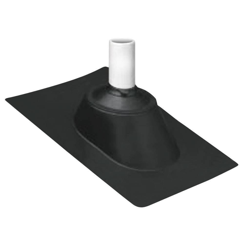 1-1/4 in. - 3 in. Adjustable Pipe Flashing with Hard Plastic Base and Rubber Collar