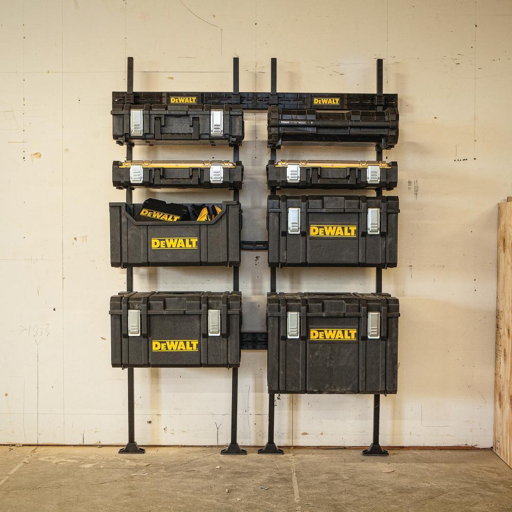TOUGHSYSTEM 25-1/2 in. Workshop Racking Storage System and Small Parts Organizer Combo (2-Piece Set) - Super Arbor
