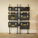 TOUGHSYSTEM 25-1/2 in. Workshop Racking Storage System and Small Parts Organizer Combo (2-Piece Set) - Super Arbor