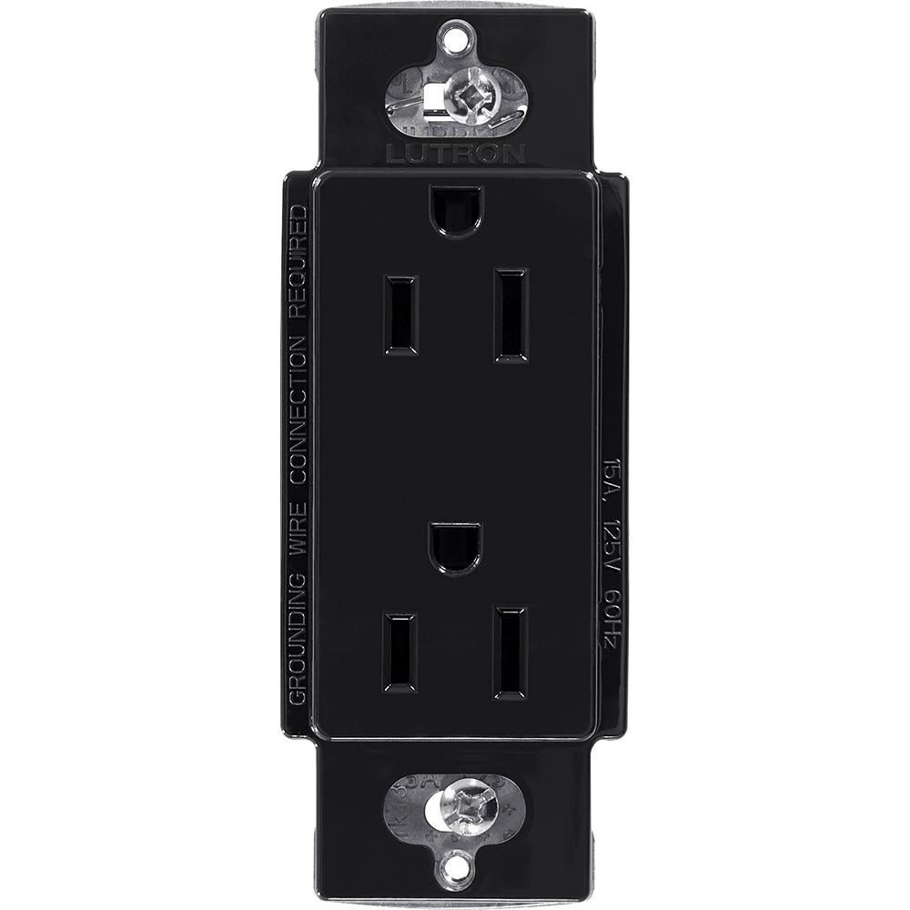 Claro 15 Amp Duplex Outlet, White - Super Arbor