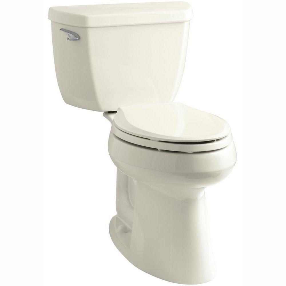 Highline Classic Comfort Height 10 in. Rough-In 2-Piece 1.28 GPF Single Flush Elongated Toilet in White - Super Arbor
