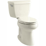 Highline Classic Comfort Height 10 in. Rough-In 2-Piece 1.28 GPF Single Flush Elongated Toilet in White - Super Arbor