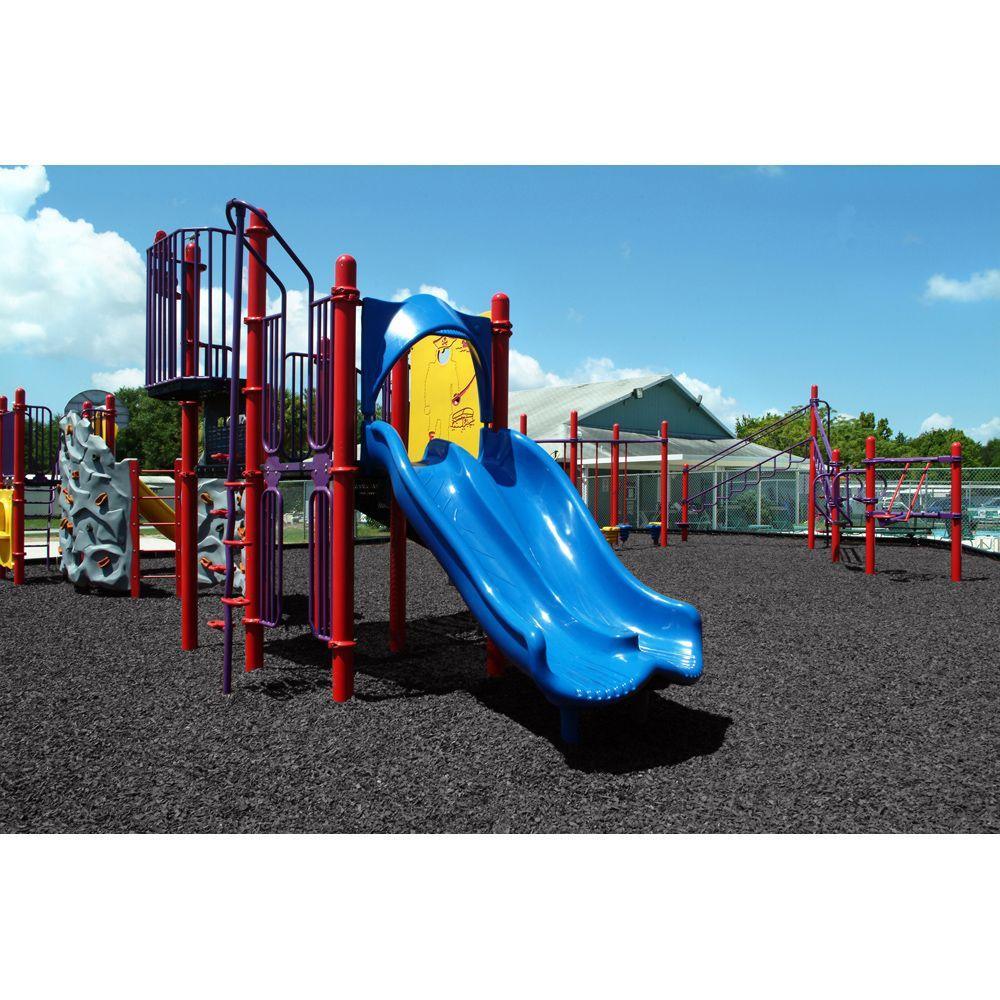 76.9 cu. ft. Espresso Black Rubber Mulch - Super Arbor