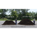 5 cu. yd. Black Landscape Bulk Mulch - Super Arbor