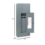 Homeline 200 Amp 30-Space 60-Circuit Indoor Main Breaker Plug-On Neutral Load Center with Cover - CAFI breaker ValuePack - Super Arbor