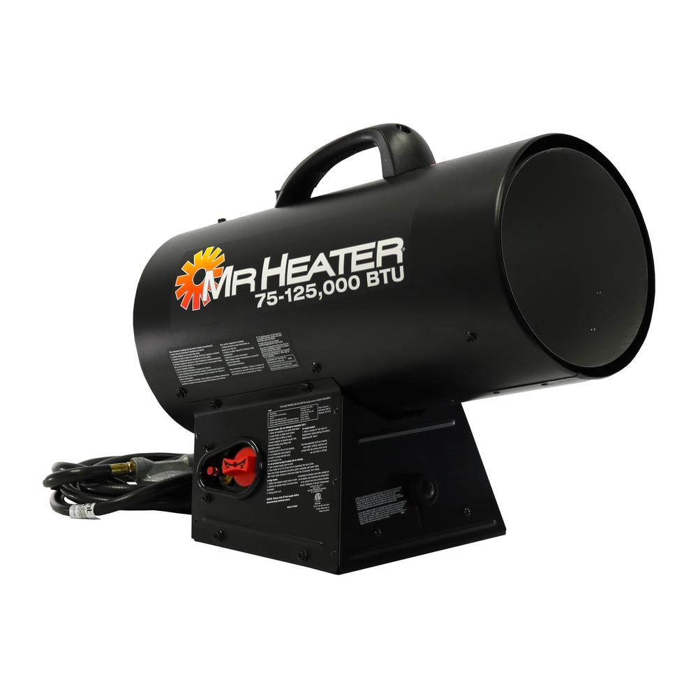 125,000 BTU Forced Air Propane Portable Heater - Super Arbor