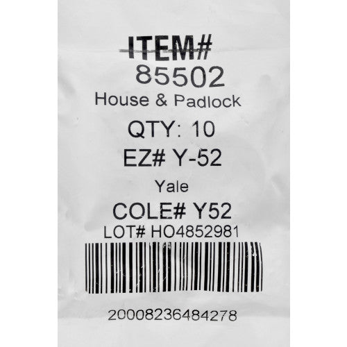 Hillman House/Office Universal Key Blank, Single – Y52