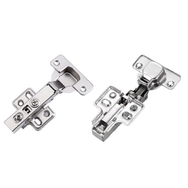 Concealed (35 mm) 110-Degree Clip-On Frameless Soft-Close Full Overlay Cabinet Hinge (12-Pair)