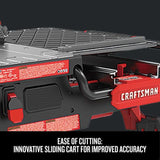 CRAFTSMAN 7-in 30-Amp Tabletop Sliding Table Tile Saw
