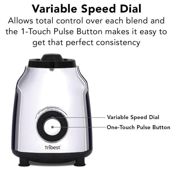 42 oz. 4-Speed Chrome Personal Blender