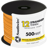 500 ft. 12 White Stranded CU THHN Wire - Super Arbor