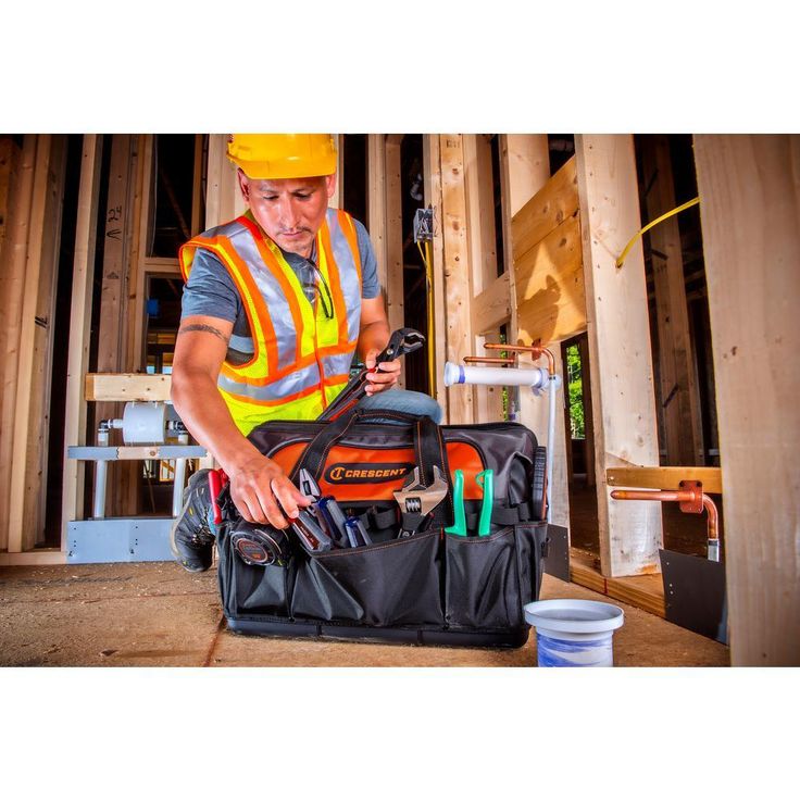 20 in. Contractor Tool Bag