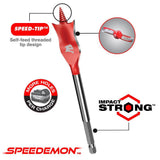 1 in. x 6 in. SPEEDemon Spade Bit (2-Pack) - Super Arbor