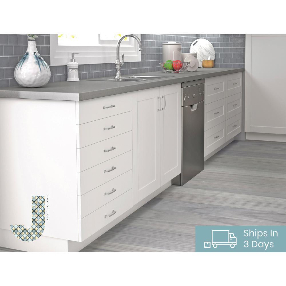 Shaker Assembled 30x40x14 in. Wall Cabinet with Frosted Glass Doors in Vanilla White - Super Arbor