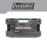 Craftsman OVERDRIVE 64 pc Metric/SAE Mechanic's Tool Set