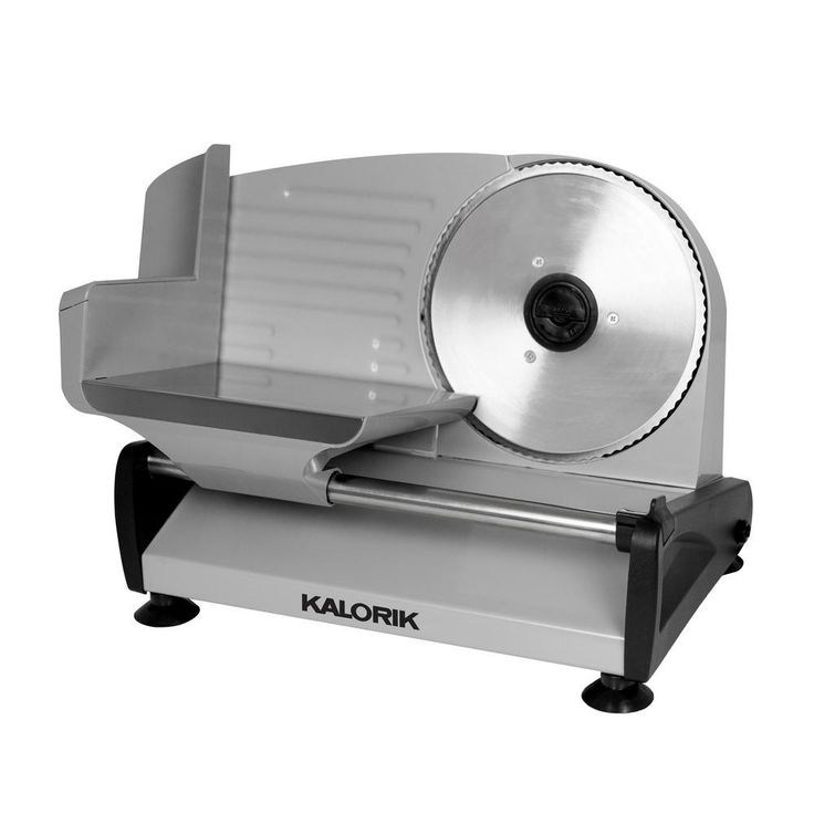200 W Silver Professional Food Slicer
