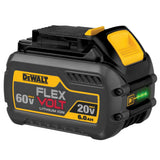 FLEXVOLT 60-Volt MAX Lithium-Ion Cordless Brushless 1/2 in. Stud and Joist Drill with Battery 2Ah and Bonus Battery 2Ah - Super Arbor