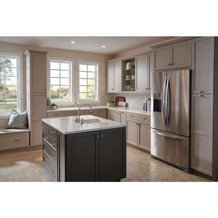 Peerless Chrome 2-Handle Deck-Mount High-Arc Handle Kitchen Faucet (Deck Plate Included)
