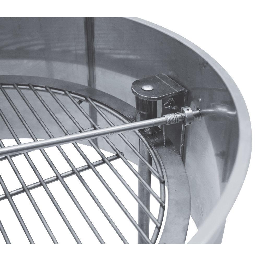 Extreme Max Caliente Argentine/Tuscan Style Grill Kit - Universal for 22.5 in. Weber-Style Grill - Super Arbor