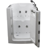 Universal Tubs HD Series 38 in. Right-Swinging Door Walk-In Whirlpool and Air Bath Tub, White