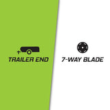TowSmart 7-Way Round Trailer End Connector - Super Arbor