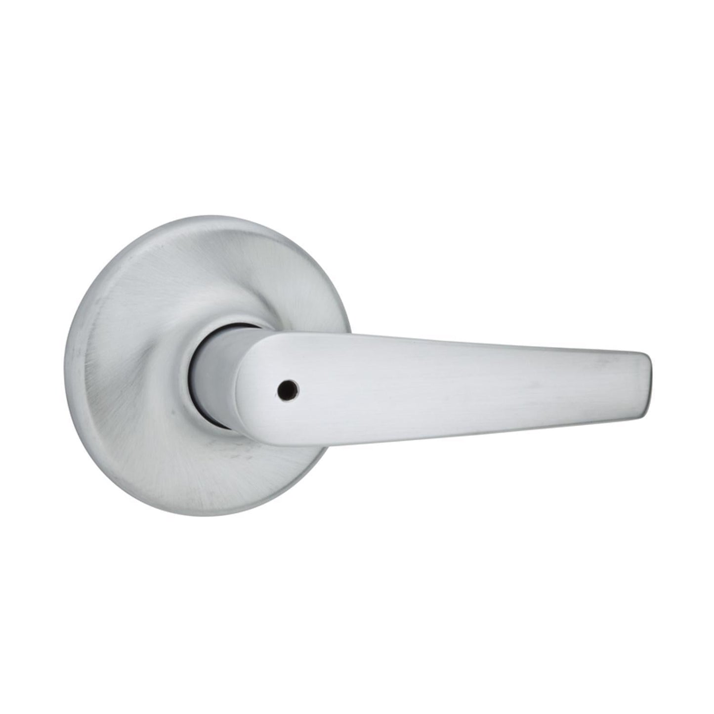 Kwikset Delta Satin Chrome Privacy Lever – Right or Left Handed