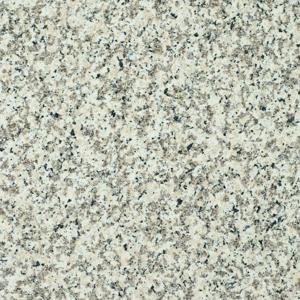 31 in. W Granite Single Vanity Top in Blanco Perla with White Sink - Super Arbor