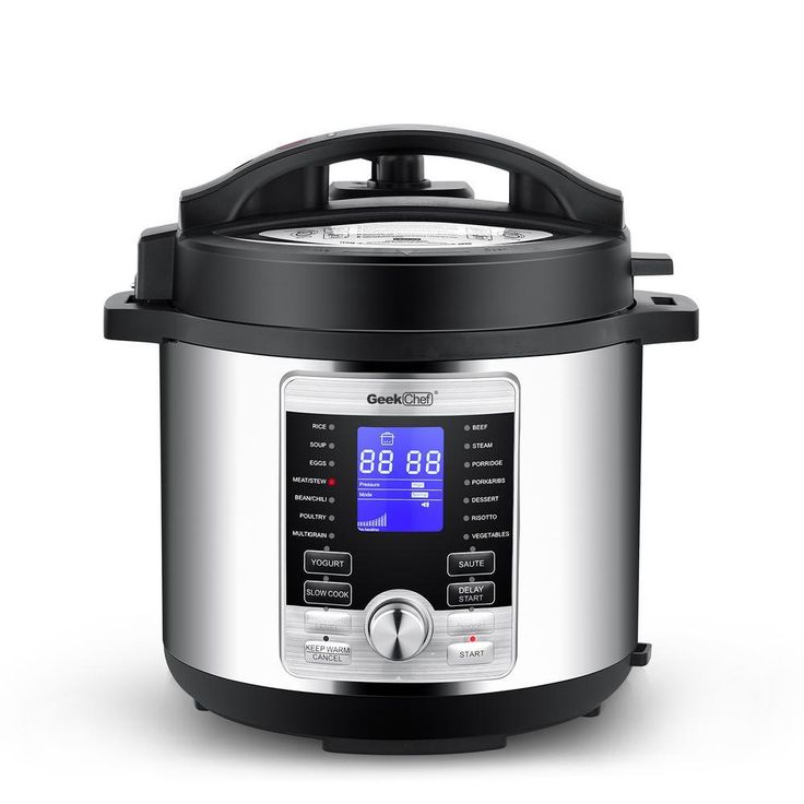 6 Qt. Stainless Steel Electric Pressure Cooker with 17-in-1 Multi-Functions