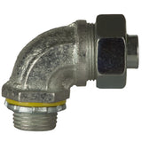 1/2 in. 90 Noninsulated Liquidtight Connector - Super Arbor