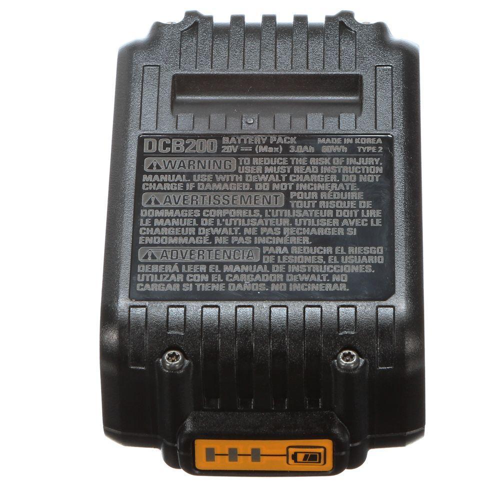 20-Volt MAX Premium Lithium-Ion 3.0Ah Battery Pack (4-Pack) - Super Arbor