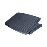 Black Adjustable Height Ergonomic Foot Rest - Super Arbor