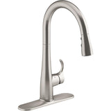 Simplice Touchless Single-Handle Pull-Down Sprayer Kitchen Faucet in Polished Chrome - Super Arbor