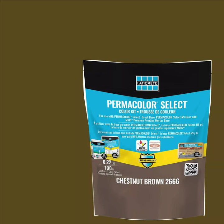 66 Permacolor Select Chestnut Brown Grout