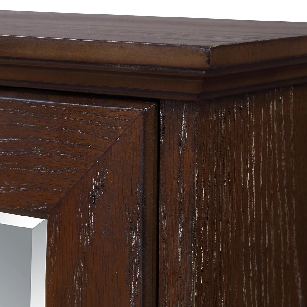 Walden 24 in. W x 34 in. H Surface-Mount Medicine Cabinet in Driftwood Gray - Super Arbor