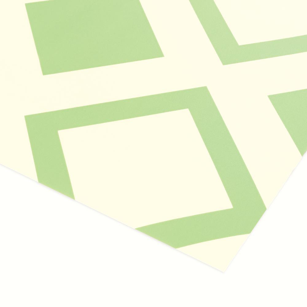 IVC Times Square Green Residential Vinyl Sheet, Sold by 13.2 ft. Wide x Custom Length - Super Arbor