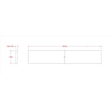 Boltmaster 0.125 in. x 1 in. x 4 ft. Weldable Aluminum Flat Bar, 1-Pack