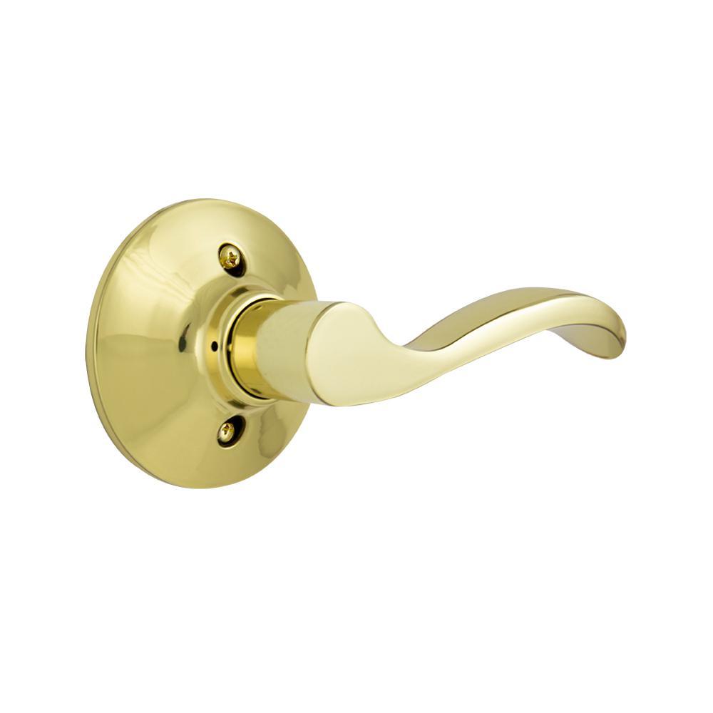 Naples Satin Nickel Right Handed Dummy Door Lever - Super Arbor