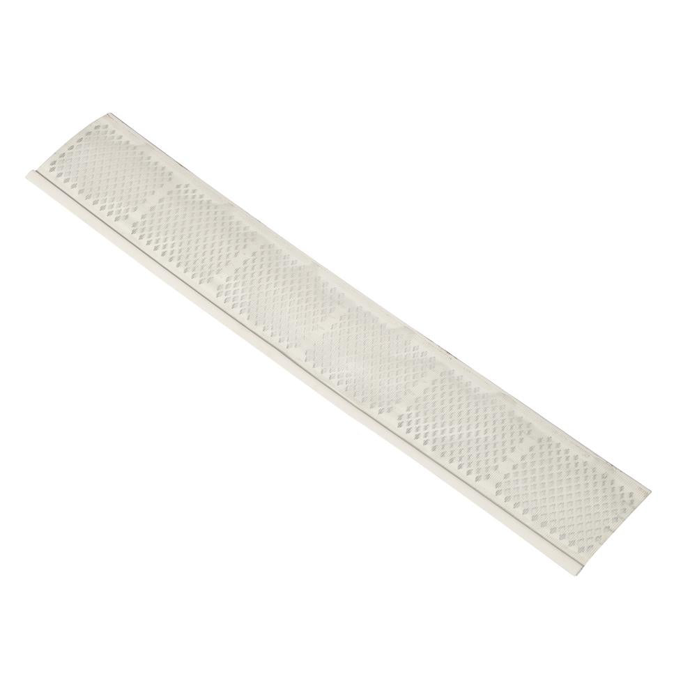 3 ft. White Snap-In Filter Gutter Guard