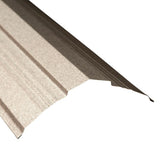 14 in. x 10.5 ft. Galvalume Universal Ridge Cap - Super Arbor
